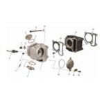 SİLİNDİR ÜST KAPAK SET ( JAGUAR 100 )